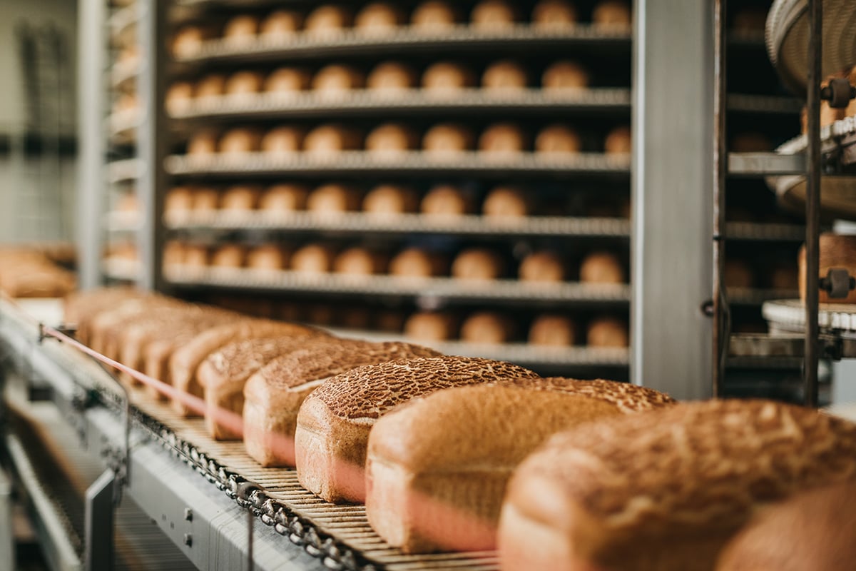 Bread on the assembly line